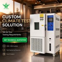 Chambre d'essai de fiabilité de composants électroniques pour température et humidité avec enregistreur de données programmable RS485