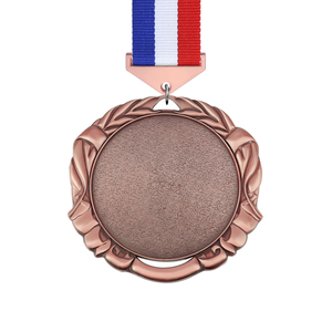 Medallas en Blanco de 50 mm de Alta Calidad con Cinta para Premios Deportivos Escolares, Disponibles en Stock, MOQ Bajo - Product Image 4