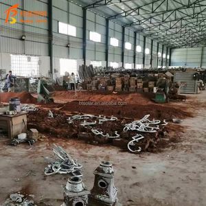 Applique murale extérieure en aluminium noir antique européen, revêtement en poudre, étanche, pour villa - Product Image 6