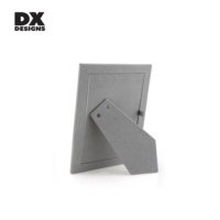 Bingkai Foto Logam Berlapis Email Merah Muda Hijau Modern Mewah Desain DX, Bingkai Foto Minimalis dari Paduan Aluminium untuk Meja, Hadiah Pernikahan