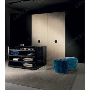 Schiebetürrahmen zeitgenössisch weiß Anwalt exklusives Design Holzkleidung Kleiderschrank Filipinos mit spiegelschieber - Product Image 3