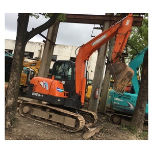 Excavadora Usada de 6 Toneladas Doosan 60, Mini Excavadora de Cadenas en Venta al Mejor Precio - Product Image 1