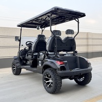 Carrito de Golf Eléctrico Todoterreno de 4 Plazas con Neumáticos para Arena, para Playa y Dunas, Marca Privada