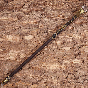 Varita Mágica de Cristal Natural, 12 Constelaciones, Cetro del Zodiaco, Cristal de Doble Cabeza, Hada de Cristal, Punto de Curación Metafísica, Accesorio para Rituales - Product Image 6