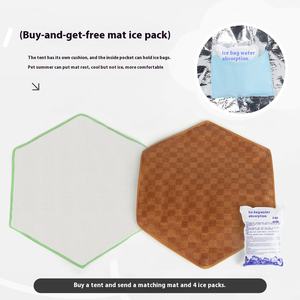 Tente d'été XL pliable en fer chenil pour chien respirant imperméable écran solaire caractéristiques mobile nid de chat chambre climatisée pour - Product Image 3