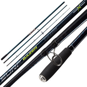 Nuevo Diseño <span class=keywords><strong>Caña</strong></span> <span class=keywords><strong>de</strong></span> Pescar <span class=keywords><strong>Surfcasting</strong></span> <span class=keywords><strong>de</strong></span> Alto Carbono 40T 4.05m/4.25m Anilla Guía Fuji Agua Salada 3 Secciones Spinning Surf - Product Image 1
