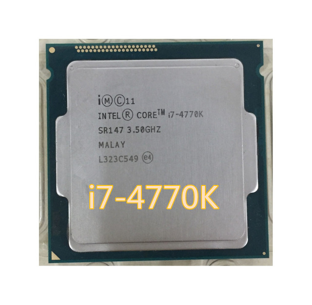 Intel Core i7 4770K i7-4770K SR147 3.5GHz Quad-Core CPU Intel I7-4770K Desktop Processor