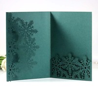 Carte d'invitation rectangulaire créative 3D pop-up moderne pour la Fête des Mères, en papier couché découpé au laser, écologique et colorée, vente en gros