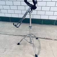 Soporte Profesional para Djembé de 28 mm - Altura Extensible de 58-88 cm, Personalización Completa ODM/OEM, Metal Duradero, Sociedades de Marca de Percusión