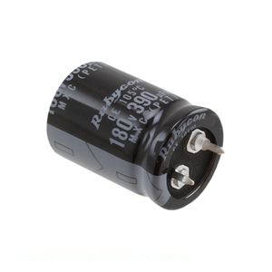 Authorized Distributor 25MXC33000MEFCSN35X40 33000 uF CAP ALUM 33000UF 20% 25V SNAP TH Through Hole Capacitor - Product Image 1