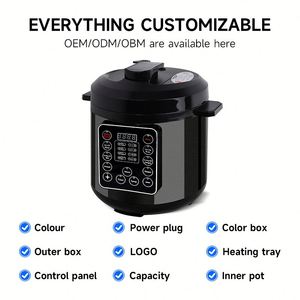 OEM ODM 6L 8L 10L 12L Grande Capacité, Cuisinière à Pression Électrique Multifonction en Acier Inoxydable 6 Litres, Cuisinière à Pression Intelligente Numérique pour Cuisine - Product Image 3
