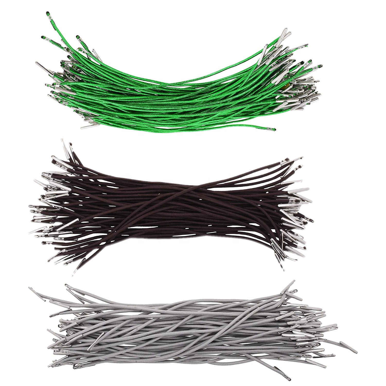 Эластичные Резиновые шнуры, веревка, цветная веревка с металлическими зазубринами, шнур, веревка, эластичный зазубренный шнур с металлическими зазубринами для рукоделия