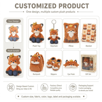 Peluche personnalisée, porte-clés en peluche, poupée en peluche, coussin en peluche, couverture en peluche, pantoufle en peluche, sac à dos en peluche, cadeau en peluche personnalisé pour enfant, OEM