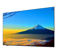 Téléviseur intelligent DLED 55 pouces 4K UHD sans cadre, télévision Android WiFi, OEM ODM, téléviseur LED pour la maison et l'hôtel