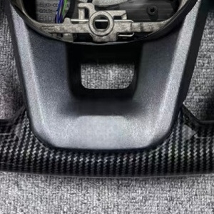 Volant en fibre de carbone personnalisé adapté aux <span class=keywords><strong>Toyota</strong></span> Land Cruiser LC200 LC300 Prado 120 150 200 FJ70 FJ79 FJ200 LC79 LC70 LC76 - Product Image 5