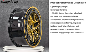 Cerchi in Lega Forgiati da 17 18 19 20 21 22 <span class=keywords><strong>24</strong></span> Pollici con Disco in Carbonio Forgiato 5x114.3 5x120 per Porsche Ferrari Lamborghini - Product Image 6