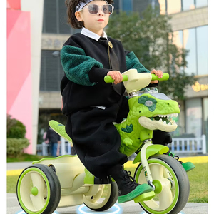 2025 gros <span class=keywords><strong>dinosaure</strong></span> enfants Tricycle avec 3 roues/musique enfants vélo à vendre enfant en bas âge Ride-on Tricycle - Product Image 5