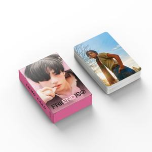 โรงงานราคาKPOP 55ชิ้น/กล่องBangtan Boys V SOLO FRI (END)S Photocard <span class=keywords><strong>KIM</strong></span> <span class=keywords><strong>Taehyung</strong></span>การ์ดLomoการ์ดรูป - Product Image 5