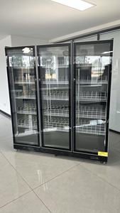 <span class=keywords><strong>Vitrine</strong></span> <span class=keywords><strong>Réfrigérée</strong></span> Commerciale Verticale en Verre de Haute Qualité avec Refroidissement par Ventilateur pour Boulangerie - Product Image 6