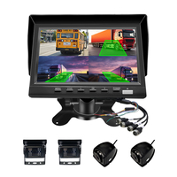 Moniteur de véhicule portable SeemeTech 7 pouces IPS H.264 AHD720P GPS Stéréo USB/Carte SD/TF 256 Go Prise en charge TV RGB Lecteur MP3/MP4 Toyota