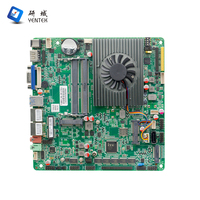 Motherboard Industri OEM Mini ITX Intel Core I5-7300U 6 COM RS485 Dual LAN untuk POS Kiosk ATM