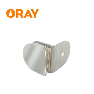 Fabricant de support de fixation d'écran de douche en acier inoxydable à 90 degrés 8-12mm verre tenant la pince de porte de salle de bain Design moderne - Product Image 4