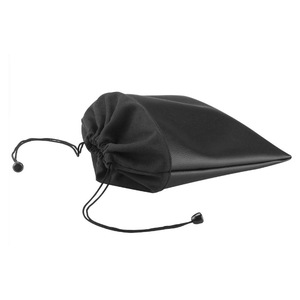 Estuche de Almacenamiento de Cuero PU para Auriculares Bluetooth, Bolsa con Cordón para Auriculares, Forrado con Forro Polar para Protección Contra Golpes y Caídas - Product Image 3