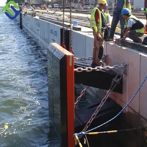 Benutzer definierte Größe Pier verwenden Boot Stoßstange Gummi kegel Kotflügel Uhmwpe Kegel Typ Marine Steg Gummi Kotflügel