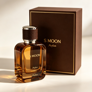 Flacone di Profumo in Vetro Ambrato da 30ml 50ml 100ml all'Ingrosso con Tappo in Pelle e Confezione Regalo, Bottiglia Vuota Personalizzabile con Logo - Product Image 4