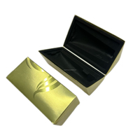 Boîte cadeau personnalisée en papier kraft à clapet, écologique, avec doublure noire et gaufrage offset pour bijoux/cosmétiques/petits cadeaux
