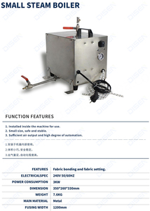 Machine à fabriquer des casquettes verticale multi-tension, petite chaudière automatique pour usage domestique et industriel, équipement de repassage - Product Image 4