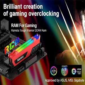 <span class=keywords><strong>DDR4</strong></span> RGB RAM Original Gaming Memória 8GBX2 16GBX2 3200Mhz 3600Mhz Dissipador <span class=keywords><strong>LED</strong></span> Luz Ramsta para Desktop PC4 Fábrica em estoque - Product Image 3