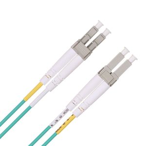 Cable de conexión de fibra LC a LC <span class=keywords><strong>OM3</strong></span>, <span class=keywords><strong>10Gb</strong></span>/Gigabit, puente multimodo Duplex, 50/125um, LSZH - Product Image 1