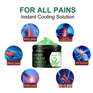 Crème naturelle puissante au <span class=keywords><strong>chanvre</strong></span> pour soulager la douleur, extrait pour les douleurs musculaires, pommade anti-fievre, crème au <span class=keywords><strong>chanvre</strong></span> - Product Image 2