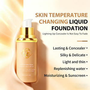 Base <span class=keywords><strong>de</strong></span> Maquillaje Líquida que Cambia <span class=keywords><strong>de</strong></span> Color PURE, 30ml, Embalaje en Inglés, Disponible en Stock para Comercio Exterior - Product Image 2