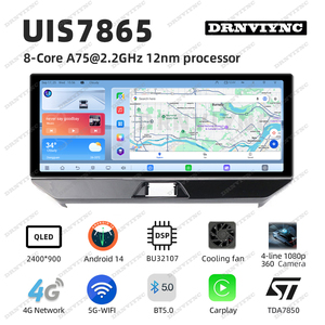 12.3インチ Android 14 UIS7865 8コア カーラジオ タッチスクリーン ステレオ ビデオプレーヤー Carplay GPS トヨタ VENZA HARRIER 2021-2024対応 - Product Image 3
