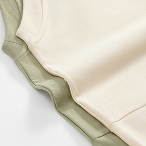 Camiseta de punto de gofres de manga larga sólida informal de algodón 100% de ajuste Regular para hombre de alta calidad - Product Image 1