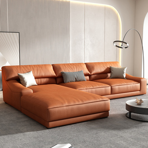 Juego de sofá informal en forma de L de venta directa de fábrica, muebles de sala de estar adecuados para el hogar, oficina, Villa, muebles para el hogar de alta calidad - Product Image 4