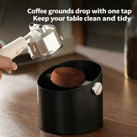 Mini boîte à café en acier inoxydable, seau à marc de café, accessoire pour machine à café, tasse à café à température réglable