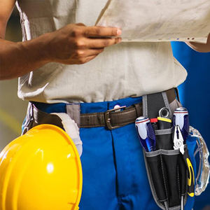 4 Pocket Portable <b>Tool</b> Waist Bag, Waterproof <b>Tool</b> Kit <b>Tool</b> <b>Storage</b> Bag ,Woodworking Nail Bag - Product Image 5