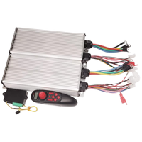 Contrôleur de véhicule sur chenilles 24V/60V pour avion modèle, tondeuse télécommandée, tricycle d'ingénierie, moteur brushless 800W