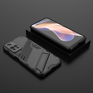 <span class=keywords><strong>Funda</strong></span> Protectora para <span class=keywords><strong>Xiaomi</strong></span> Redmi Note <span class=keywords><strong>11</strong></span> Pro, Diseño Punk Armor 2 en 1, PC + TPU, Antigolpes, con Soporte Invisible, Venta al Por Mayor - Product Image 2