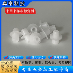 Soportes de Plástico para Ejes Centrales, Soportes para Estantes, Herrajes para Divisiones de Gabinetes, Mecanizado CNC, Acabado Duradero Personalizable - Product Image 1