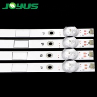 TV LED Smart 4K Sharp 50 Inci Desain Pribadi Lampu Latar Putih Dingin untuk Baru atau Pengganti LB50093 V0 V1DC3v 9leds 4pcs/tv
