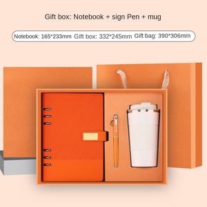 Tùy Chỉnh Da Máy Tính Xách Tay Kế Hoạch Bộ Khuyến Mại Mới Thiết Kế Kinh Doanh Hộp Quà Tặng Bao Gồm Nhật Ký Và Bút - Product Image 4
