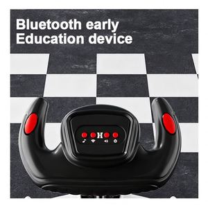Auto Eléctrico Infantil de Doble Tracción con Motor 380, Reproductor de Música MP3, Luces LED Amarillas, Batería de 6V4.5, para Niños - Product Image 4