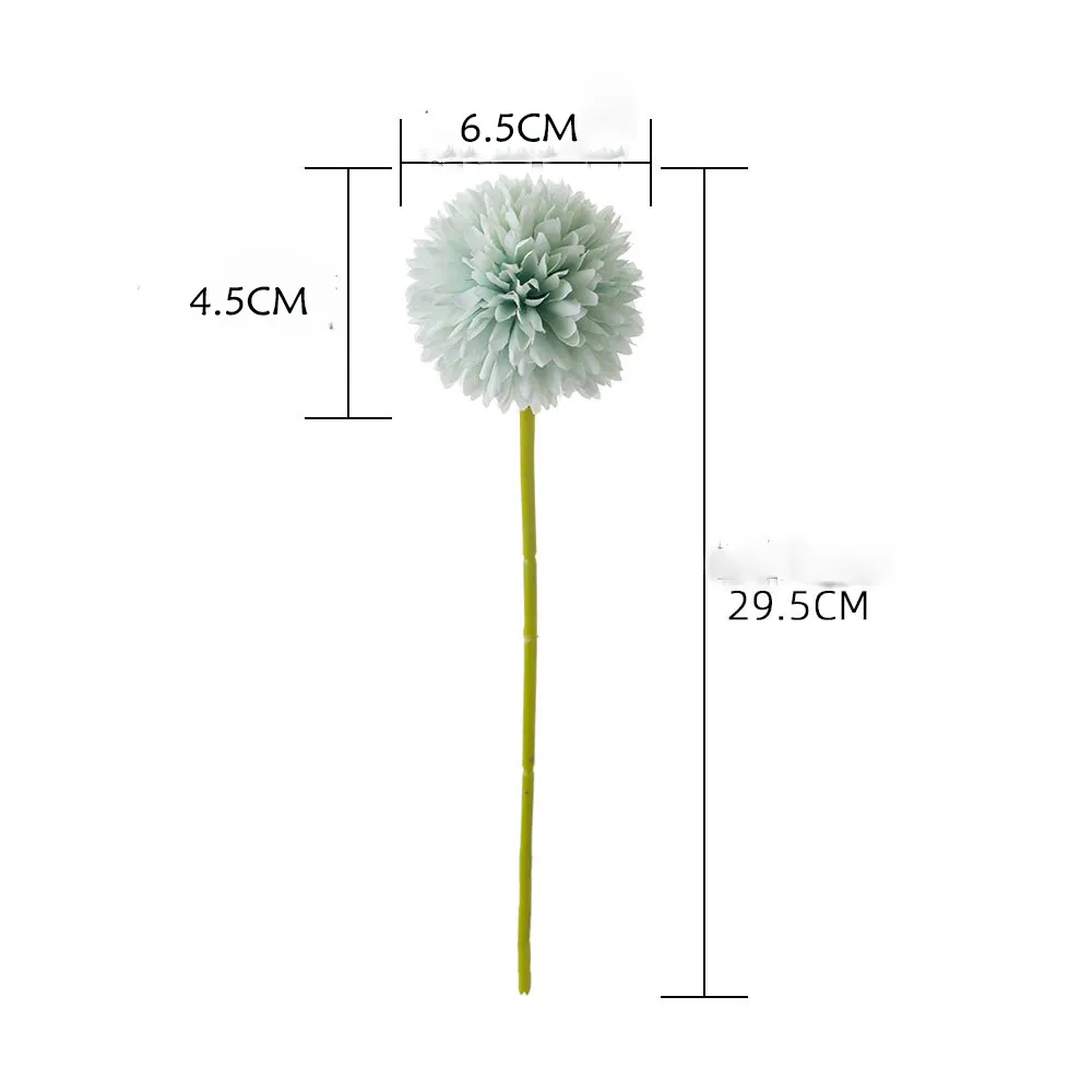 AYOYO OEM Boule de fleurs de pissenlit artificielles Décoration de mariage Fleurs artificielles Plantes