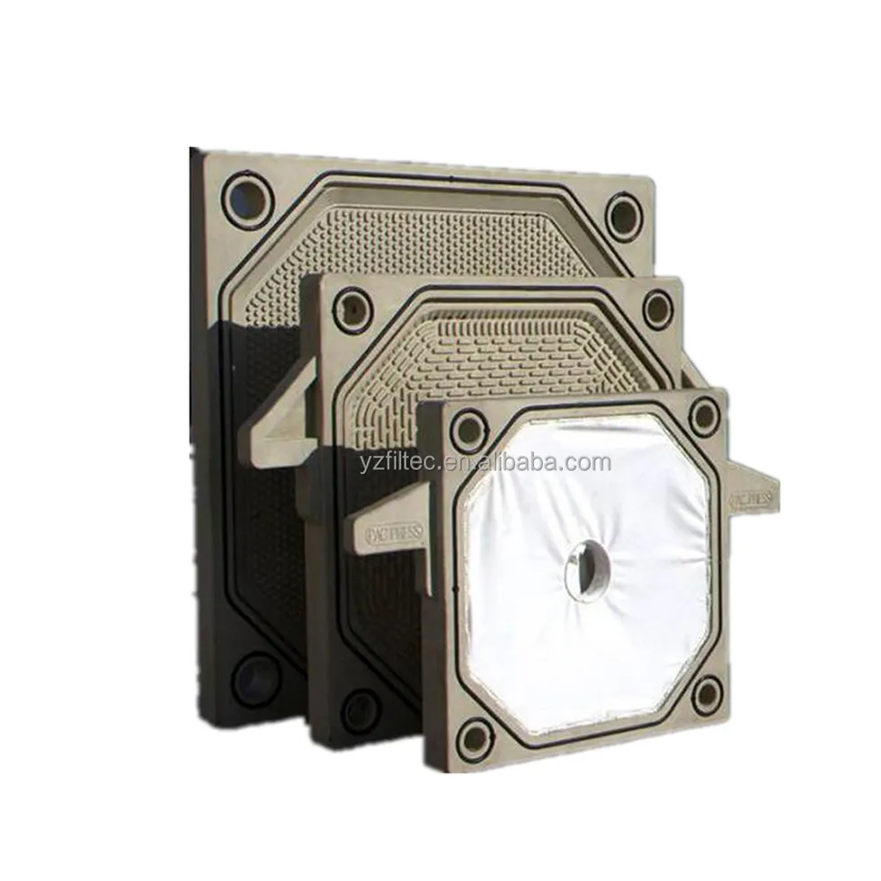 Plaque de presse de filtre GJ 800x800mm plaque de filtre de chambre plaque de filtre haute pression