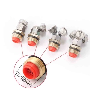 Raccord de pulvérisation atomisante pour pesticides, pour buse de pulvérisateur de jardin en laiton 1/4" 1/2", arroseur d'irrigation de jardin à 1/2/3 trous - Product Image 3