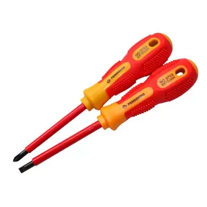 Kỹ Thuật Điện 1000V Tuốc Nơ Vít Cách Điện Phillips Ph0 Ph1 Ph2 Kích Thước Khe 3Mm 5Mm 6Mm Dài 3 4 6 Inch